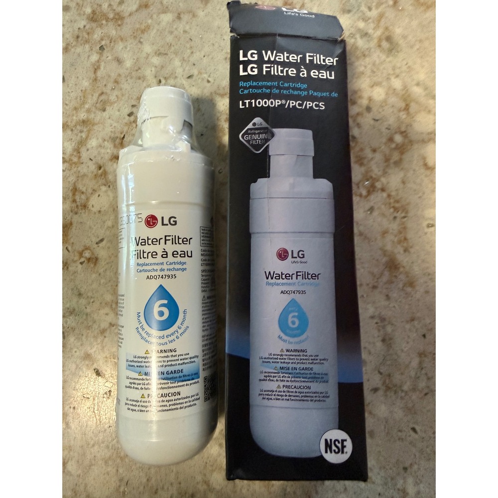 LG LT1000P Refrigerator Water Filter Replacement ADQ747935 Genuine NSF Certified